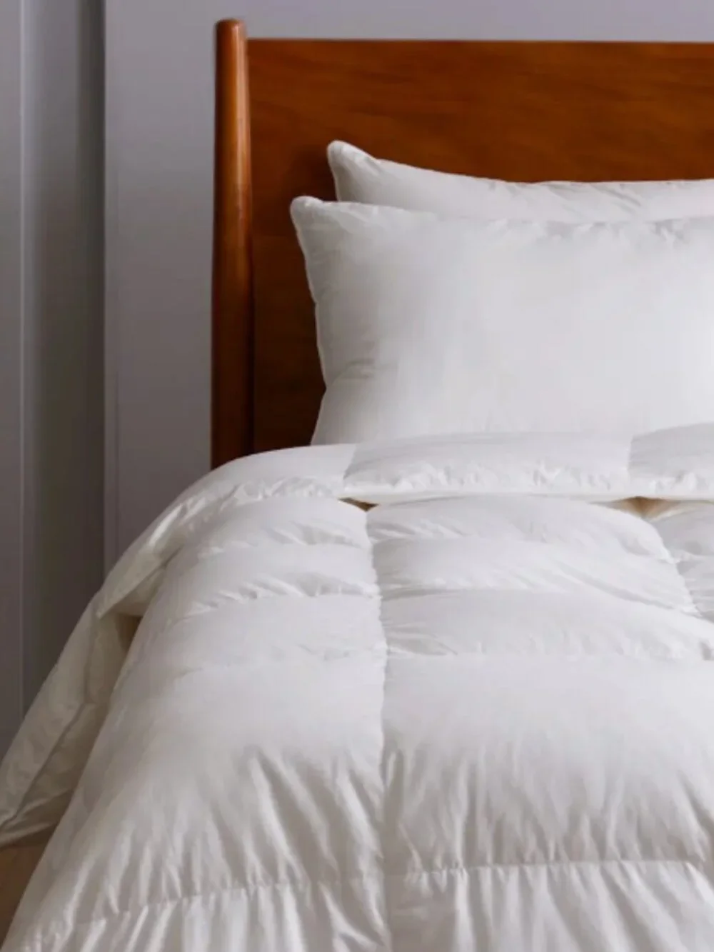 Quince Premium Down Alternative Comforter Twin Lightweight Cotton NWOT